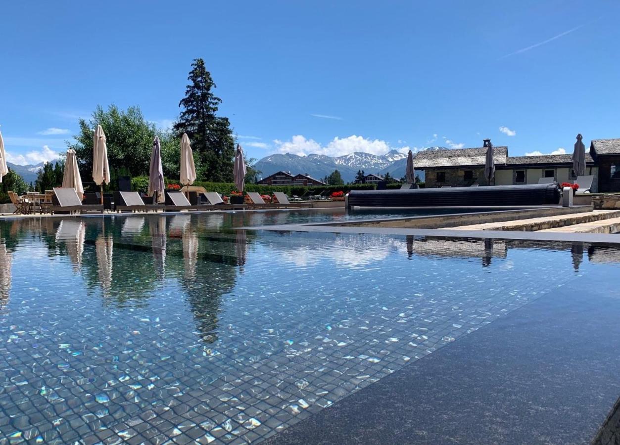 Etrier Apartman Crans-Montana Kültér fotó