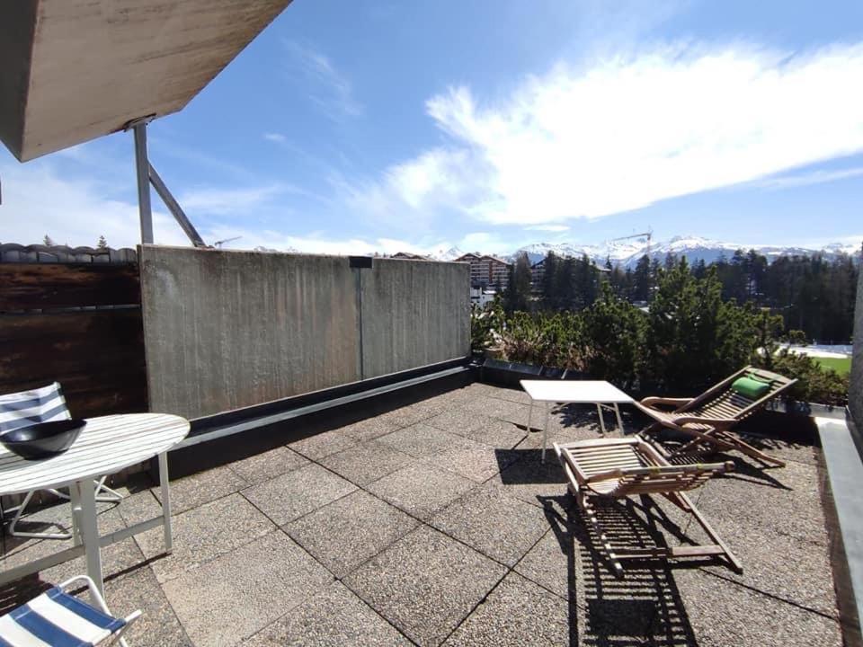 Etrier Apartman Crans-Montana Kültér fotó