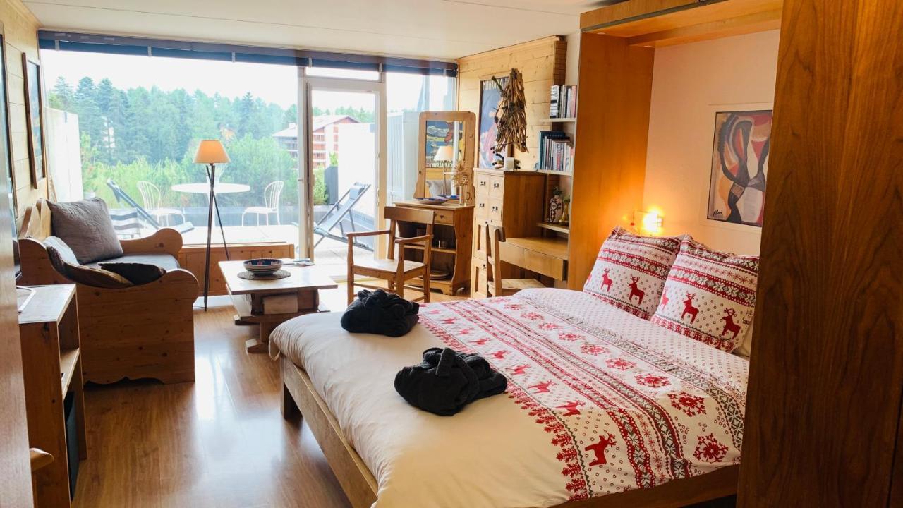 Etrier Apartman Crans-Montana Kültér fotó